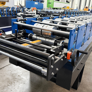 High Productivity Self Lock <b>Standing</b> Seam Metal Panel Roof Sheet Roll Forming Machine for Russian - Product Image 5