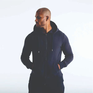 2025 última versión de lujo de algodón mezclado poliéster con capucha con bolsillos tarifas más baratas sudaderas con capucha forradas de satén para hombres - Product Image 1