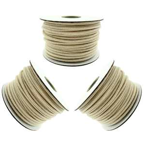 Mèche en polyester 100 % haute ténacité, écologique, longueur personnalisée, vente en gros d'usine, pour la fabrication de bougies, vêtements et chaussures - Product Image 1