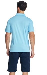 Latest Model 2025 New Style <b>Turtleneck</b> Slim Fit for T-Shirt Chest Pocket 100% Cotton Oxford Fabric Breathable Gym Workout - Product Image 5