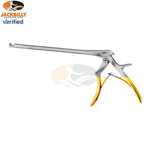 JACKBILLY acero inoxidable de alta calidad Spurling Kerrison Rongeur Punch 90 grados mordida hacia adelante 5mm Tamaño de mordida para neurocirugía - Product Image 4