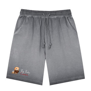 Pantalones Cortos Desgastados con Lavado Ácido para Hombre, Precio al por Mayor, 100% Algodón, Cintura Media, Colores y Etiquetas Personalizadas, Ropa de Verano - Product Image 6