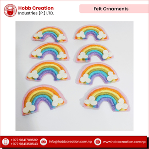 Elegant Wool Felt Christmas Decorations <b>Beautiful</b> Ornaments - Product Image 2