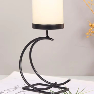 Candelabro de Metal decorativo de mesa y hotel para el hogar de estilo lunar para decoración navideña, candelabro de Metal de diseño antiguo para uso - Product Image 1