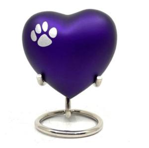 Fabricant d'urnes funéraires en laiton à cœur indien Vente en gros à prix raisonnables Urnes funéraires à cœur en métal - Product Image 3