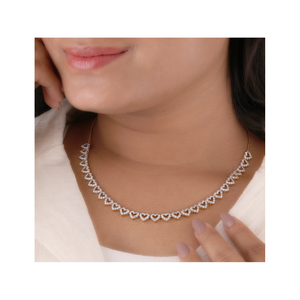 Elegant <b>Heart</b>-Shaped Necklace for Women Sparkling <b>Gold</b> Tone <b>Pendant</b> Jewelry for Special Occasions - Product Image 6