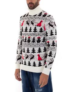 Custom Printed Embroidery <b>Long</b> Sleeve Pullover Casual Blank Winter Wear <b>Men</b> Sweaters Wholesale price Breathable Wool <b>Men</b> Sweater - Product Image 2
