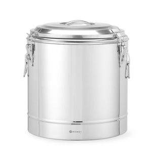 "Hendi Silver <b>Insulated</b> 31L Portable <b>Food</b> <b>Container</b> 400x(H)445mm" - Product Image 1