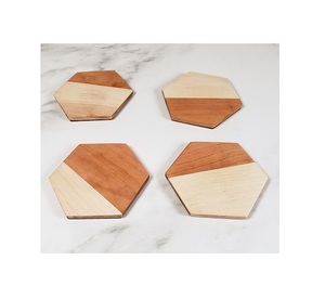 Dessous de verre fait main en cuivre pur avec ensemble de 2 qualité antique à un prix très abordable pour les sous-verres de bureau - Product Image 5