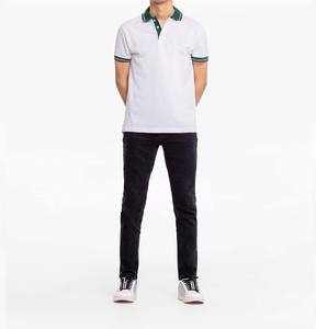 Regular Fit Solid Jersey 100% Cotton / Polyester Short Sleeve Comfortable Slim Fit Golf for t Shirt for Men - Product Image 2