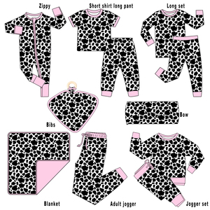 Atacado Personalizado Stretchy Bamboo Baby Zip Romper Bamboo Pijamas 2 Vias Zipper com Estilo Ocidental Camuflagem Design, Etc. - Product Image 1