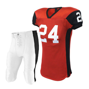High Quality Football Uniforms Made of Polyester Sports uniform Professional Customized American Football Uniform - Product Image 1