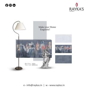 Colección de azulejos de pared digitales esmaltados de cerámica de último diseño Fabricante y productor indio - Product Image 6