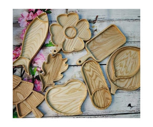 Juegos de platos de madera de acacia a granel | Perfecto para restaurantes y hogares - Product Image 5