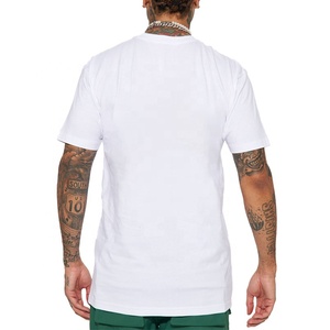 Nouveau T-shirt Homme Personnalisé 2024 – Options Logo Avant et Arrière – Coupe Ample Grande Taille – Coton/Fibre de Bambou – T-shirt Ringer à Motif 3D - Product Image 3