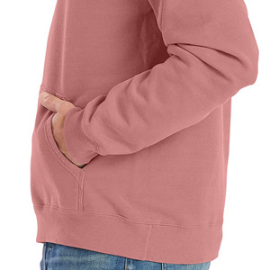 Venta al por mayor diseños personalizados pulóver Sudadera con capucha sudaderas con capucha en blanco con bolsillos con cremallera en el lateral algodón Spandex sudaderas con capucha hombres - Product Image 5