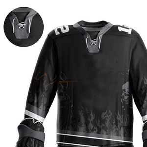 Venta al por mayor 2025 personalizado sublimado uniforme de hockey sobre hielo Conjunto personalizado nombre del equipo superior para uso individual del equipo con precio barato para la venta - Product Image 5