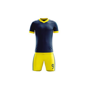 100% Polyester Sublimation Arbitre Uniformes Football Pas Cher Sur Mesure Football Formation Uniforme Vêtements Football Uniforme - Product Image 3