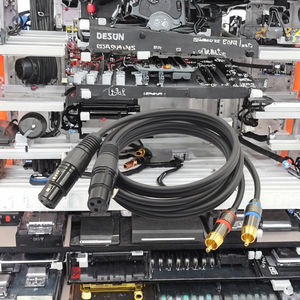 Câbles de mixage professionnels OFC silencieux à son chaud 50m, bobine de câble de microphone, utilisation en câble XLR OFC à son chaud 100m vert - Product Image 5