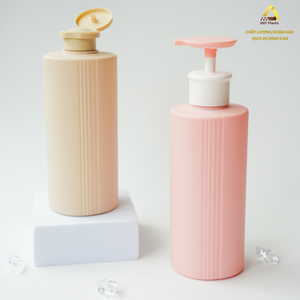 Bouteille de shampooing vide en plastique pour animaux de compagnie de 500ml en gros pour soins de la peau Lotion pour le corps et emballage de pompe à mousse nettoyante pour le visage - Product Image 1