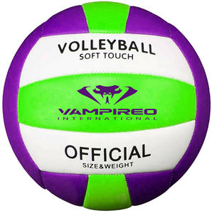 Pelotas de voleibol de tamaño 5 de alta calidad, pelotas de voleibol de cuero PU SUAVE, todos los colores y logotipos, pelotas de voleibol para pelotas multiusos - Product Image 3