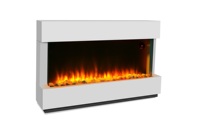 Les meubles décoratifs de luxe de salon d'ODM d'OEM 52 pouces ont mené l'endroit électrique du feu couleur multiple moderne