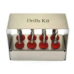 Kit de forets dentaires manuels en acier réutilisables de haute qualité, outils médicaux techniques d'irrigation externe chirurgicale - Product Image 4