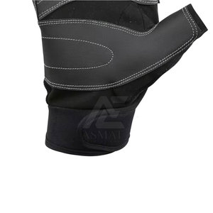 Gants de navigation résistants à l'eau et très résistants avec protection en cuir pour la paume, pour la navigation de plaisance, la pêche et le confort en plein air - Product Image 4