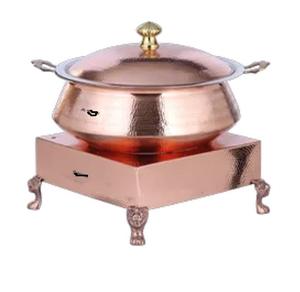 Bol en cuivre décoratif pour mariage indien Pots de cuisine en cuivre Pots en cuivre avec métal de haute qualité - Product Image 1