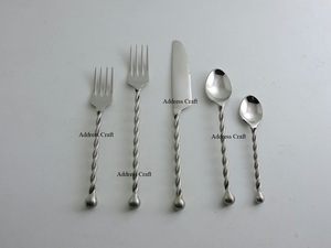 Ensemble de couverts de qualité supérieure de pièces, à manche moderne en résine, service de couverts de table pour la maison, l'hôtel, le Restaurant, événements de mariage - Product Image 6