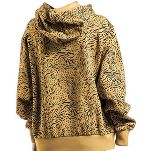 Sweats à capuche par sublimation, grande taille, polaire d'hiver, coupe-vent, respirant, unisexe, poche personnalisée, OEM - Product Image 5