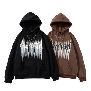 Vente en gros de sweats à capuche légers pour hommes pulls de couleur personnalisée en coton respirant à séchage rapide très vendus sweats à capuche pour hommes - Product Image 6