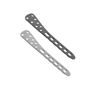 แผ่นล็อคกระดูกต้นขาส่วนปลาย Endo Tech ETI-M-0038 ขนาด 3.5/4.0 มม. สำหรับกระดูกแตกเล็ก พร้อมสกรูหัวเหล็ก - Product Image 2