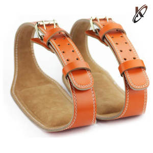 Ceintures d'haltérophilie haute protection en cuir véritable sur mesure de haute qualité fabriquées au Pakistan - Product Image 2