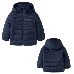 Chaqueta de Invierno Acolchada Gruesa y Cálida de Alta Calidad, Ropa para Niños, Chaqueta Acolchada Larga Unisex, Chaquetas Acolchadas con Logotipo Personalizado y Bordado - Product Image 5
