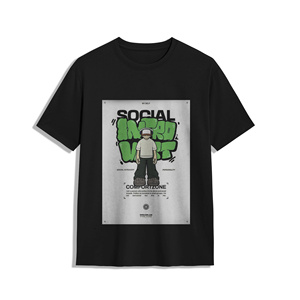 Fabricante de Camisetas con Gráficos OEM ODM al por Mayor, Camiseta de Algodón Estilo Streetwear con Estampado Personalizado para Marcas de Marca Privada - Product Image 6