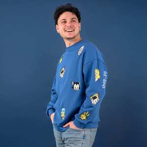 Sweat-shirt à col roulé Texas surdimensionné Top Sweatshirts à col roulé pour adultes Logo personnalisé Sweat-shirt à col roulé à cordon - Product Image 4