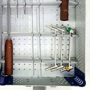 Juego alemán Dhs Dcs, 27 Uds., instrumentos ortopédicos quirúrgicos manuales, grado quirúrgico autoclavable, acero inoxidable, calidad Premium - Product Image 2