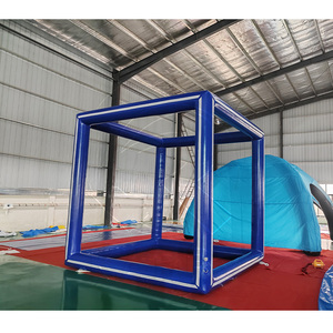 Red de entrenamiento deportiva inflable portátil de PVC, jaula gigante inflable para golf, módulo de práctica de fútbol, carpa para uso comercial - Product Image 4