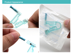 Youkeen trắng pha lê không đau tai piercer Kit dùng một lần an toàn tự phục vụ tai <span class=keywords><strong>piercing</strong></span> Gun thép không gỉ trang sức cho món quà - Product Image 2