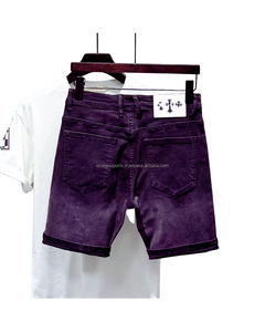 OEM Service 100% Cotton Oversized Breathable <b>Men's</b> Fitness <b>Shorts</b> Streetwear with Vintage Plaid Decoration Customizable Logo - Product Image 3