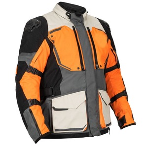 Chaqueta de moto para hombre con forro extraíble de malla transpirable, chaqueta de moto con múltiples bolsillos y equipo de protección para ropa de carreras - Product Image 3