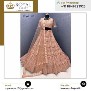 Holesale Elling EW esigner leglegant eSign ededding y arty ear ththnic lothing et broided ehehenga Holi - Product Image 5