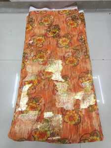 Vestido Thobe sudanés de alta calidad para mujer, fábrica al por mayor, tela de gasa de algodón peinado, estampado Digital, transpirable, supertejido - Product Image 5