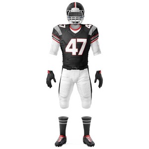 บริการ OEM ขายส่งชุดฟุตบอลอเมริกันคุณภาพสูงสำหรับผู้ใหญ่ ชุดฝึกซ้อมสำหรับสโมสรและทีม  มีไซส์ใหญ่สำหรับผู้ชาย ลดราคา - Product Image 3