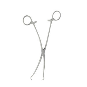 Pinza Uterina Schroeder de Acero Inoxidable de 10 Pulgadas, Instrumento Quirúrgico Manual Reutilizable - Product Image 1