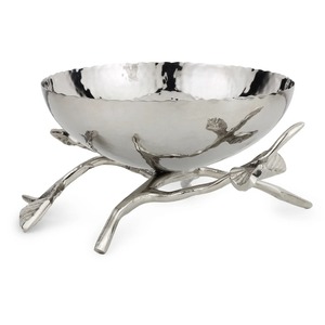 Bol décoratif finition argentée de qualité supérieure, élément d'accentuation élégant pour la décoration de table, maisons, bureaux et événements, en provenance d'Inde - Product Image 4