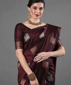 Vêtements de fête de créateur indien les femmes portent le sari de mariage avec le dernier chemisier de mode prix de gros ApparelGarment - Product Image 4