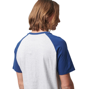 Camisetas Raglán Personalizables para Hombre, de Algodón 100%, Estilo Hip Hop, Manga Corta, Jersey a Rayas, Talla Grande - Product Image 5