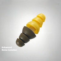 Bouchons d'oreilles universels en silicone de construction simple et confortables pour oreilles sensibles